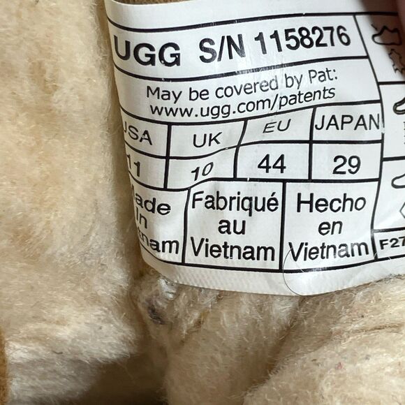 UGG Hayden Moc Chukka Boots Mens‎ 11 Chestnut Suede Shearling Lined Warm 1158276 main image 11